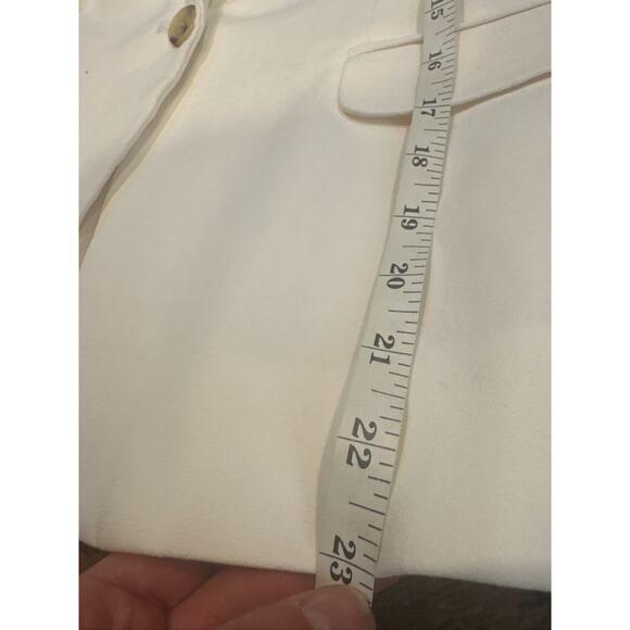 J.Crew Puff‑sleeve Blazer in Stretchy Cotton (A2107) in Ivory, Size 8 - Picture 8 of 8